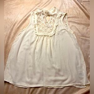 Exhilaration Lace Sleeveless Blouse Size Large Women’s